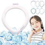 シシベラ クールリング クールネックリング 子供 28℃で自然凍結 ネッククーラー アイスネックリング 首掛け 冷却リング 冷感リング 涼し