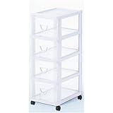 サンコープラスチック エルピスストッカー 4段 W