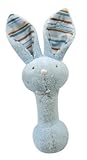 Stephan Baby Fuzzy Bunnie Rattle, Pastel Blue by Stephan Baby [並行輸入品]
