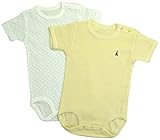 アンナニコラ 半袖ロンパス肌着2点セット ドット 80cm サックス I-10313 F38 日本製