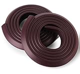 ilauke コーナーガード コーナークッション テーブル 家具の角 保護 衝撃緩和 NBR 両面テープ付き けが防止 子供用 お年寄り 家庭必需品 2M*2本