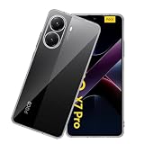 対応 Xiaomi POCO X7 PRO 5G ケース Xiaomi POCO X7 PRO 5G カバー クリア TPU透明保護 ソフト シリコンケース 薄型 落下防止 衝撃吸収 耐衝撃 柔らかい手触り クリア 全面保護カバー PCduoduo