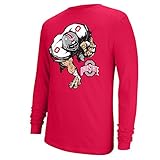 NCAA Ohio State Buckeyes Boys長袖T , Trueレッド、XL