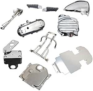 バイクパーツセンター ホンダ ズーマー Af58 メッキカスタムパーツセット キャブ車 バイク電装用スイッチ 配線パーツ 車 バイク Amazon