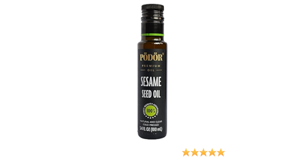 Amazon インド産 セサミシードオイル ごま油 91g Podor ごま油 通販