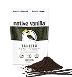 Native Vanilla バニラパウダー バニラ タヒチ 自家製ベーキング アイスクリーム コーヒー 製菓 製パン 約 (25 g)