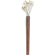Amazon.co.jp: HIGHAWK壁掛け 木製 花 フラワー 花瓶 一輪挿し