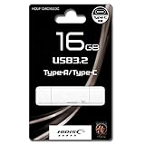 HIDISC USB3.2 Gen2 Type-C メモリ 16GB Type-Aコネクタ搭載 HDUF134C16G3C