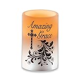 Amazing Grace Christian LED Candle byコレクションetc