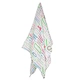 (ウィーゴアミーゴ) weegoamigo おくるみ 新生児 ガーゼ ブランケット [SinglePackMuslin] [Letters/9336]