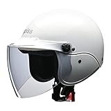 リード工業(LEAD) バイクヘルメット セミジェット AP-603 ホワイト フリー 57~60cm未満