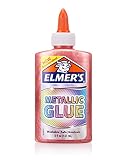 ELMER'S エルマーズ メタリック グルー ピンク 液体のり 147ml スライム 多目的用 2120097