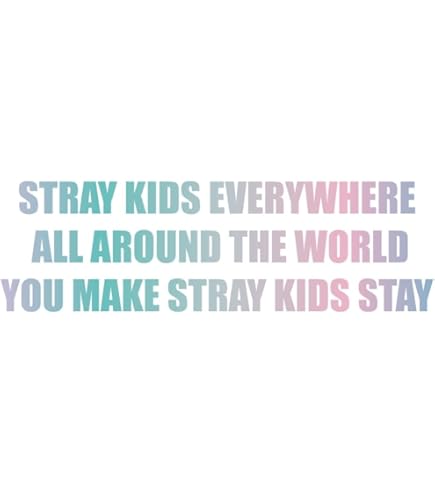Stray Kids ステッカー グラフィックデカール