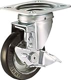 [1252011]ハンマー　４００Ｓ型　自在ＳＰ付　ゴム車１００ｍｍ 419SR100BAR01