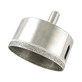 SODIAL(R)ダイヤモンドコーティング　チップガラスタイルホールソー　60mm