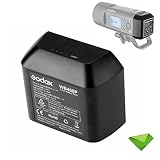 Godox WB400P バッテリー交換、2600mAh 21.6V バッテリー パック、Godox AD400Pro フラッシュ ストロボ スピードライト用