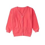 ジンボリー GYMBOREE/ クラシックカーディガン ブライトピンク トップスカーディガン M【並行輸入】