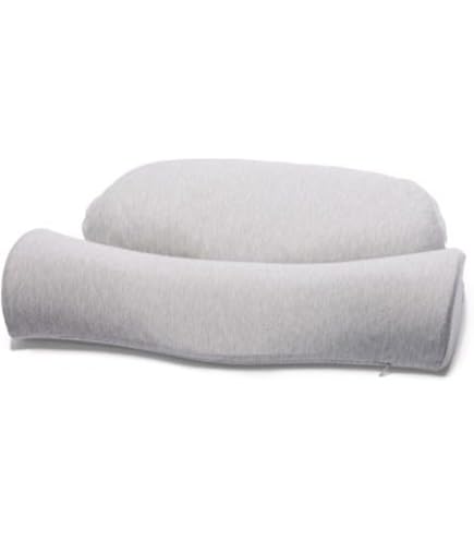 Amazon｜[CALQS ホッとする枕 PLUS ライトグレー] 枕 ピロー 首