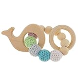 Perfk 編みビーズ　ブレスレット　ティースリング　赤ちゃん　哺乳おもちゃ　つかむ鍛え　全4種 - ＃4