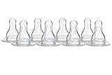 Dr. Brown's 8 Pack Natural Flow Level 1 Standard Nipple by Dr. Brown's [並行輸入品]