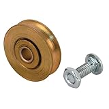 Prime-Line Products B 549 Screen Door Roller Assembly with 1-1/4-Inch Steel Ball Bearing Wheel,(Pack