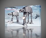 STAR WARS Battleキャンバスプリント壁アートホームデコレーションGiclee * 4サイズ* ca109 130x70 cm (51"x27.5" Inches) CA109114