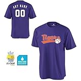カスタムClemson Tigers NCAA Officially Licensed cool-baseレプリカジャージーシャツ( 3スタイル、Youth /大人用サイズ) S