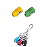 マグキャッチMINI 2個入 携帯用ソケットホルダー3色 セット