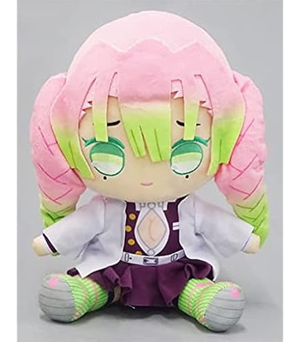 Amazon.co.jp: 鬼滅の刃 特大寝そべりぬいぐるみ 甘露寺蜜璃 : おもちゃ