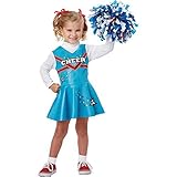 California Costumes Cheerleader Toddler Costume 3-4 [並行輸入品]