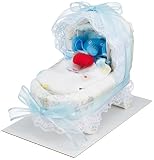 スティルエクリュプチおむつケーキベビーカー ラブアダブダブ BL