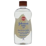 Jonnson & johnson Baby Oil with Shea and Cocoa Butter 415 ml (並行輸入品)