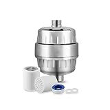 Shower Filter, 10-Stage Universal Water Filter with 2 Replaceable Filter Cartridge, Fits All Head Ty