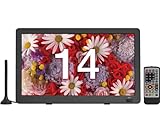 TEES 14型ポータブルテレビ PTV-140-BK