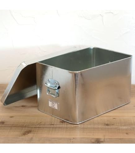 Amazon | トタン 米びつ 7kg ツールボックス 収納ボックス 日本製 松野