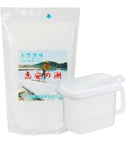Amazon.co.jp: 【Amazon.co.jp限定】恵安の潮 1.0kg 天然深層海水塩