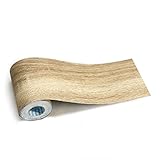 【fancy-fix】壁紙 シール DIY　リメイクシート　浅木目調　おしゃれ　はがせる　賃貸OK　トリムボーダー　貼付シール　ウォールステッカー　ウォールデコレーション　北欧　8cm*4m