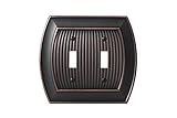 Amerock BP36529ORB Allison 2 Toggle Wallplate, Oil-Rubbed Bronze [並行輸入品]