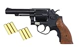 HFC S&W M10 M&P ABS カート式 ガスリボルバー BK+FW