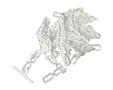 雨とい部品　鎖部品 ホワイト ２．５Ｍ