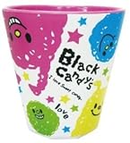 ケイカンパニー クーリアキャラクター メラミンカップ ブラックキャンディズ QC-MM-BK