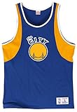 Golden State Warriors Mitchell & Ness NBA "チームMatchup "プレミアムタンクトップシャツ 3L ブルー