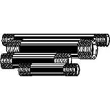 Beck gids-36460ブラックニップルスケジュール40、1 / 2 " x 4 "