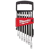 Milwaukee 48 – 22 – 9506 7pc Ratcheting組み合わせレンチセット – メトリック