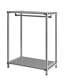 軽量アルミ製 ワードローブ ロータイプ 高さ125cm 幅バリエーション 55～150cm (90cm)