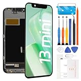 OLED 液晶パネル For iPhone 13 Mini 画面交換修理用 タッチパネルセット 5.4 インチA2628, A2481, A2626, A2629, A2630ＬＣＤスクリーン 統合画面交換修理用キット 無料の修理工具