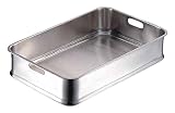 IKD エコクリーン 18-8給食バット 手穴明