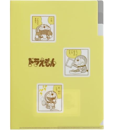 Amazon.co.jp: ドラえもん クリアファイル 集合柄 藤子・F・不二雄