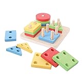 Bigjigs Baby First Four Shape Sorter [並行輸入品]