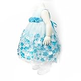 (アリサナ) arisanaフラワーブーケ・ベビードレス ベビー 90cm【L】 アクア